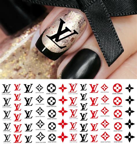 nail polish on louis vuitton button|Louis Vuitton nail transfers.